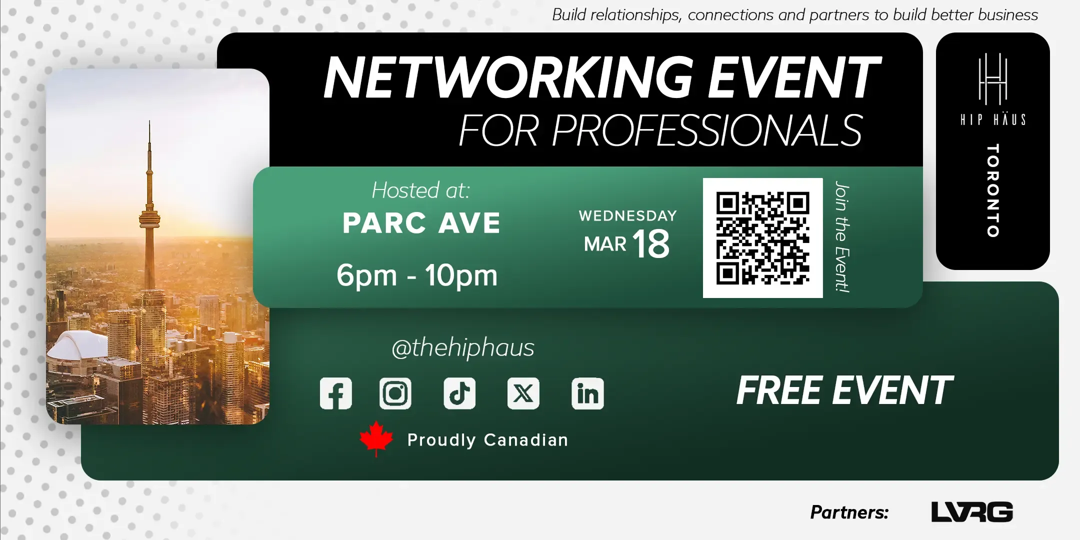 Networking Event for Professionals - Mar 18th 2026