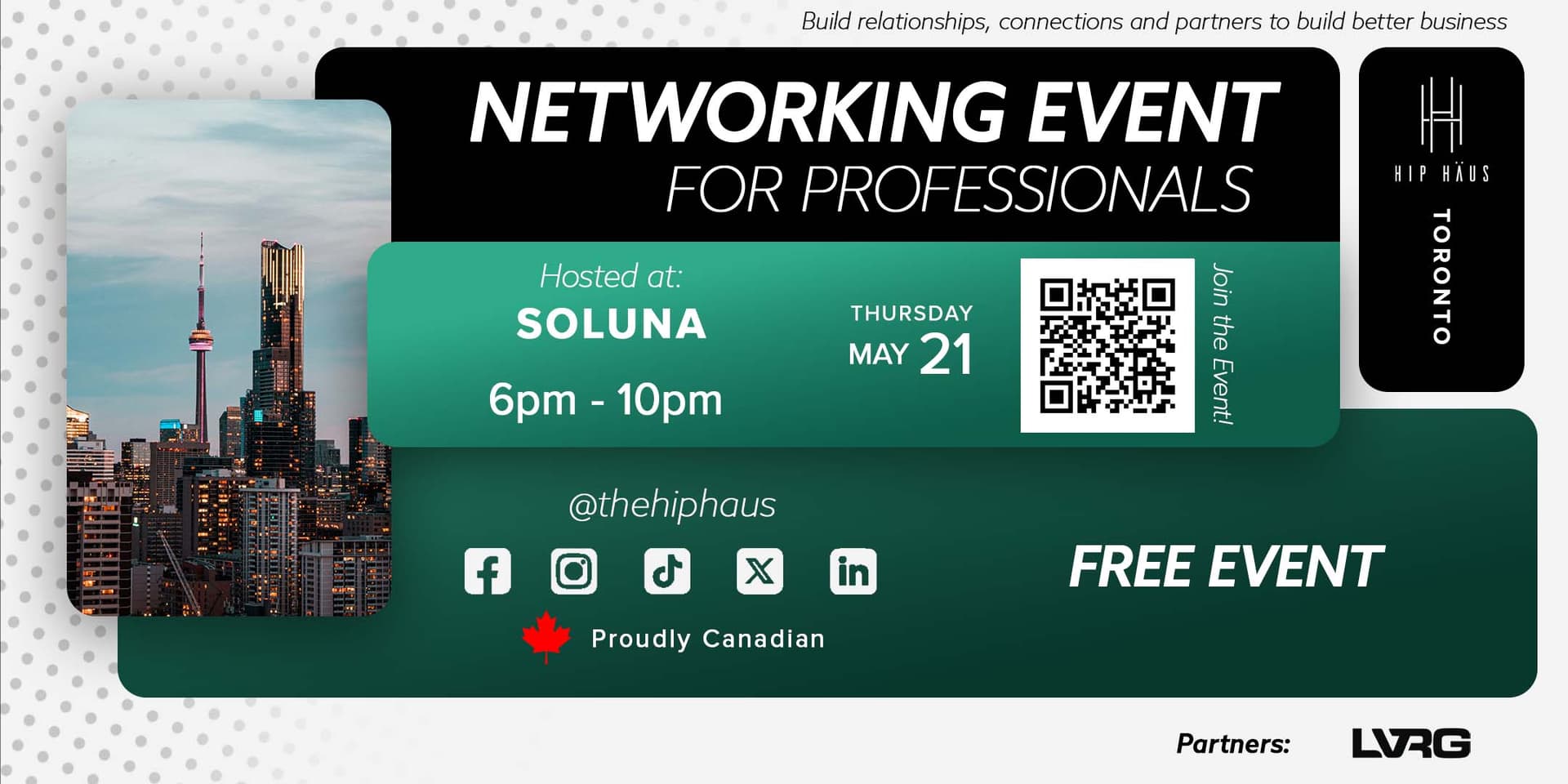 Toronto Networking Event May 21st 2026