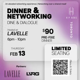 Dinner & Networking Event Feb 13th 2025